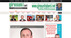 Desktop Screenshot of giresunhaberci.net