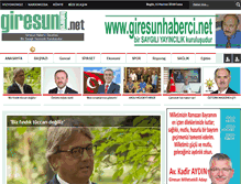 Tablet Screenshot of giresunhaberci.net